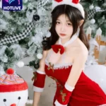 Xiao Guan (小莞): Bức Tranh Tuyệt Vời Của Nữ Thần Trung Quốc Trong Đêm Giáng Sinh. Top 2 of beauty girl